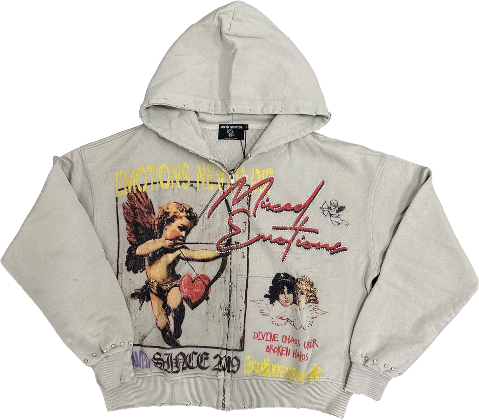 Mixed Emotions Broken Halo Hoodie