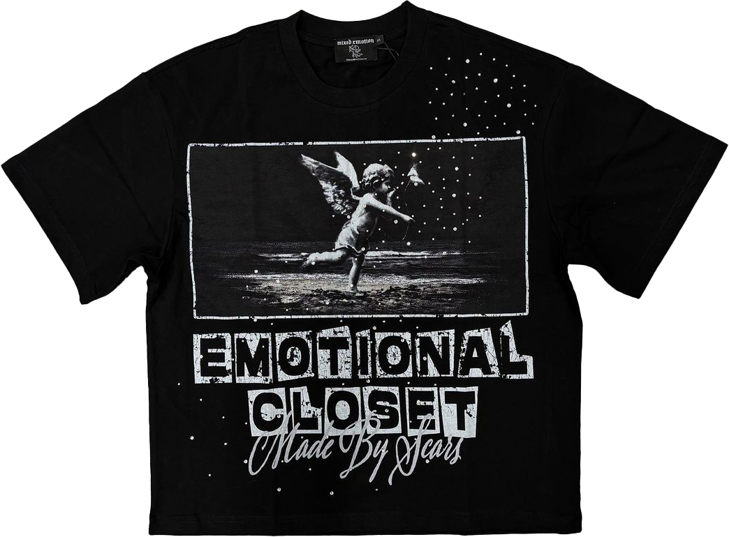 Mixed Emotions Black Scar Tee