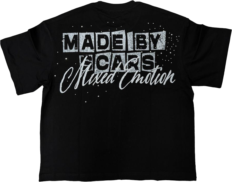 Mixed Emotions Black Scar Tee