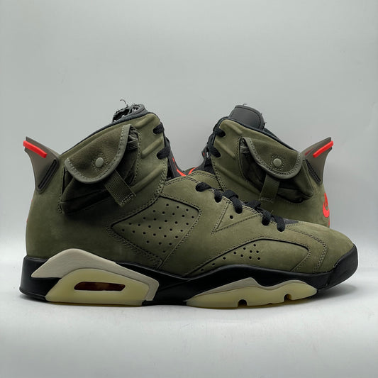 (USED) Jordan 6 Travis Scott Size 11.5