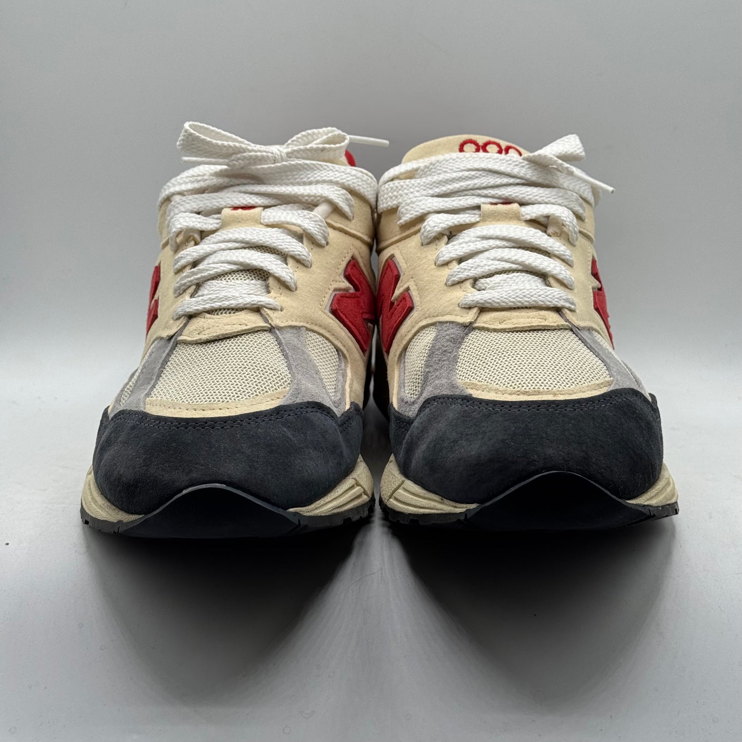 (Used) New Balance 990v2 MiUSA Teddy Santis Navy Sea Salt Size 12