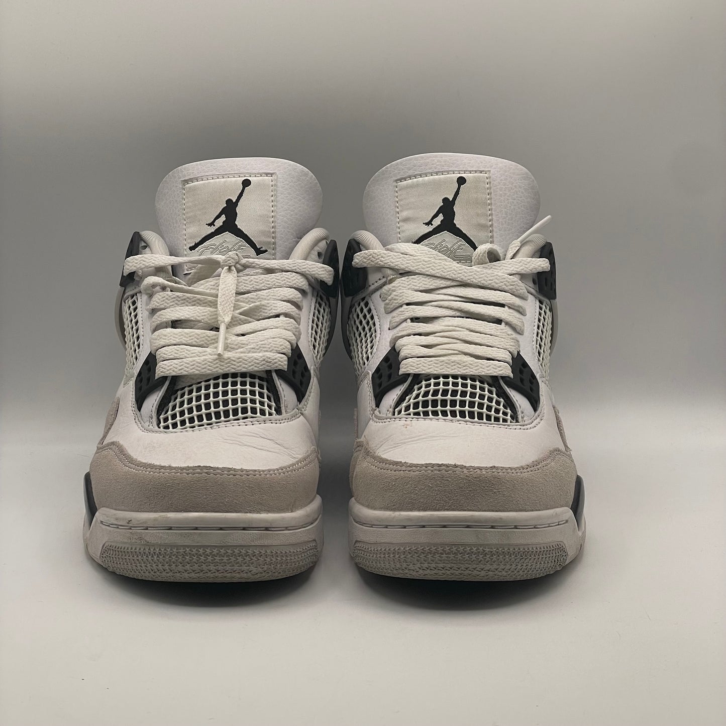 (USED NO BOX) Jordan 4 Military Black Size 9