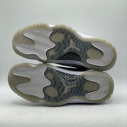 (USED) Jordan 11 White Metallic Silver (W) Size 9W/7.5M