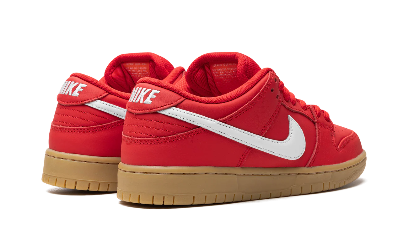Nike SB Dunk Low University Red Gum