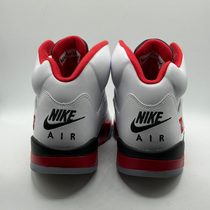 (Used) Jordan 5 Fire Red Black Tongue Size 11.5