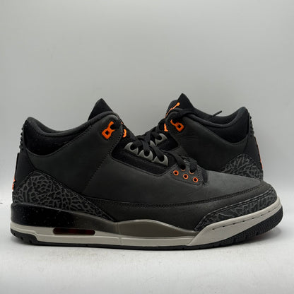 (Used No Box) Jordan 3 Fear Size 11.5