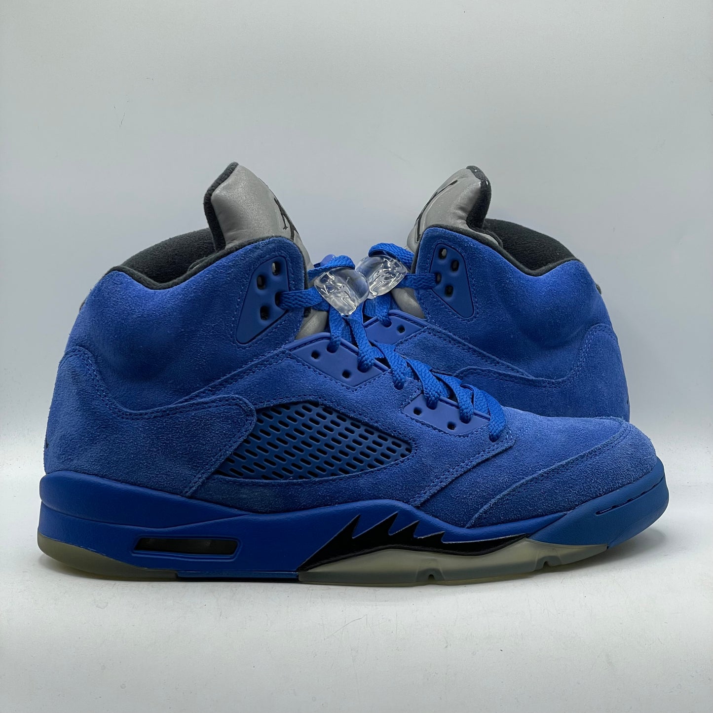 (USED) Jordan 5 Blue Suede Size 10