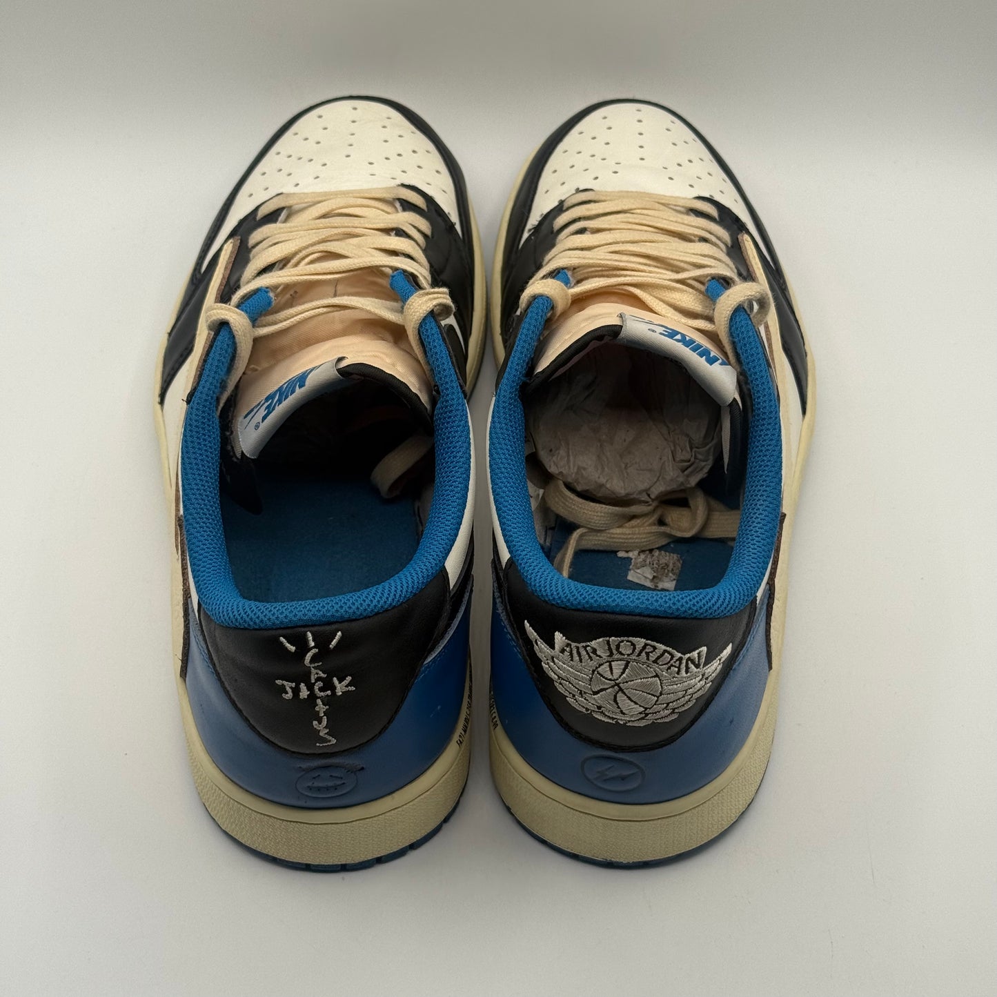 (USED, No Box) Travis Scott Jordan 1 Low Fragment Size 13