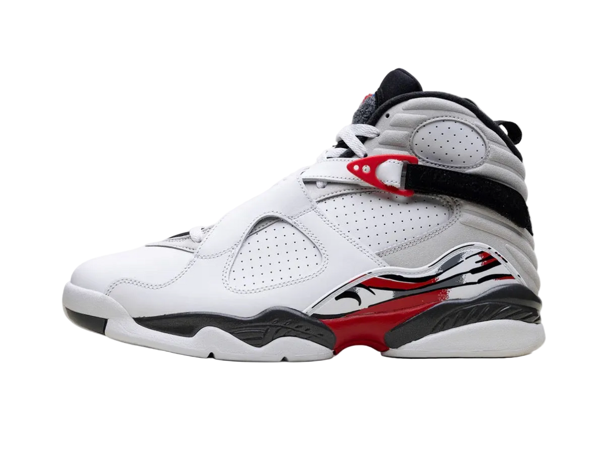 Jordan 8 White True Red