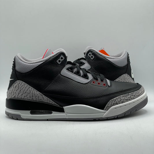 (USED) Jordan 3 Black Cement (2024) Size 11.5