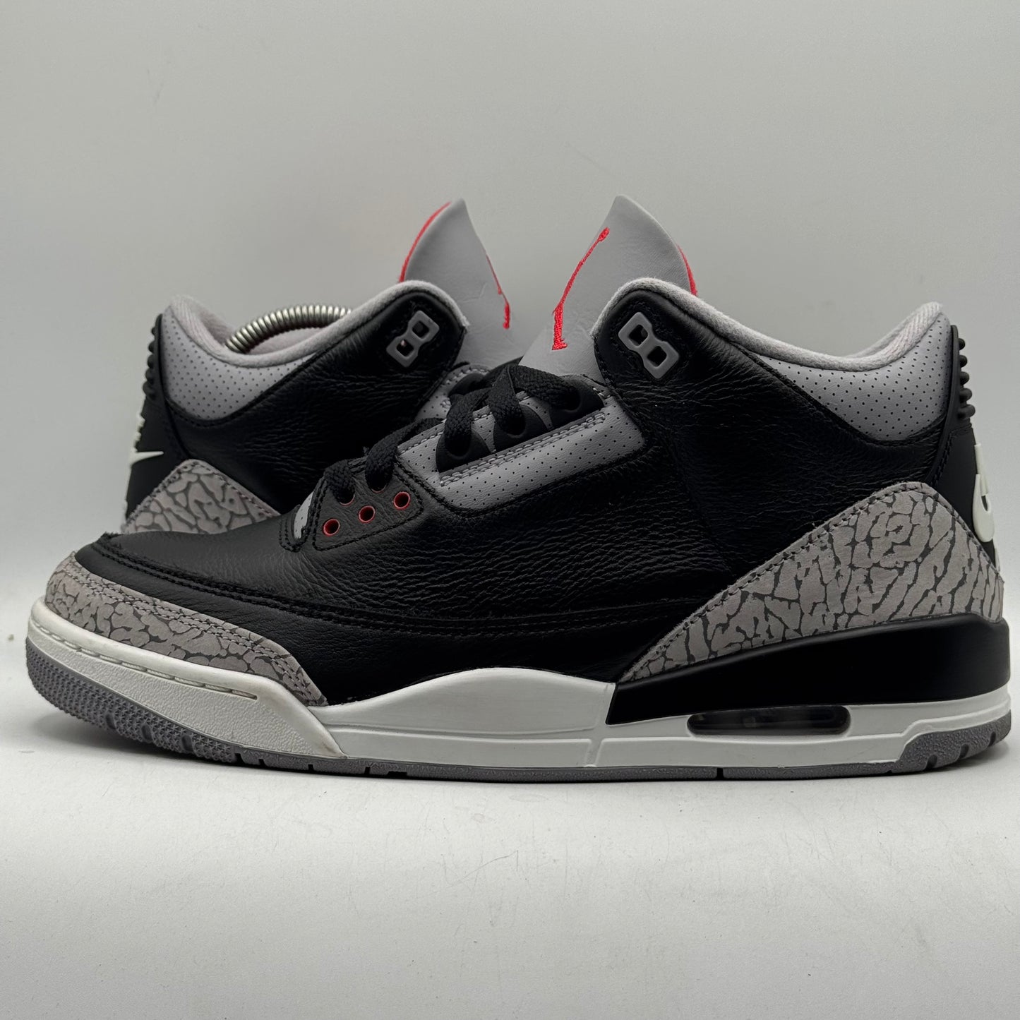 (USED) Jordan 3 Black Cement Size 10
