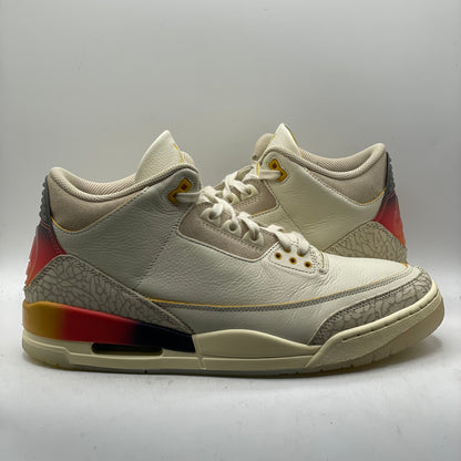 (USED) Jordan 3 J Balvin Medellin Sunset Size 12