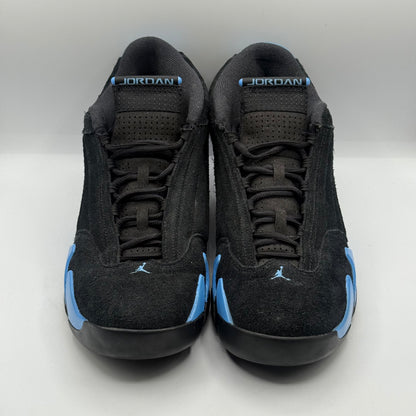 (USED) Jordan 14 Black University Blue Size 11.5