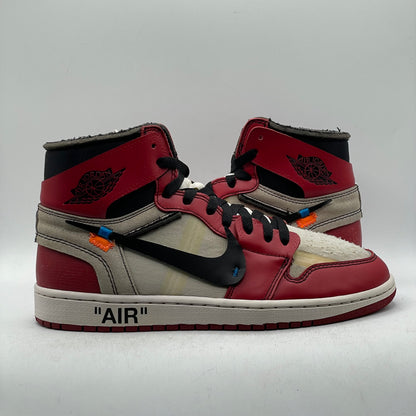 (USED NO BOX) Jordan 1 High Off-White Chicago Size 9.5