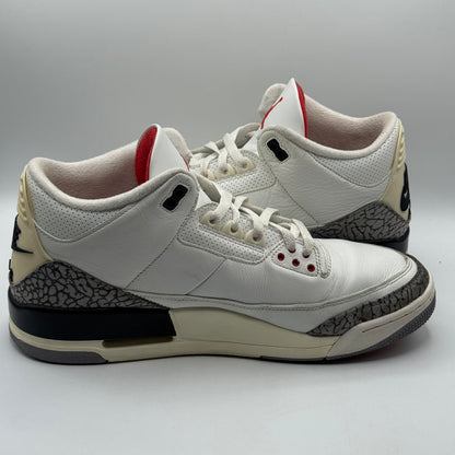 (USED) Jordan 3 White Cement Reimagined Size 12