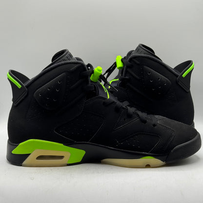 (USED) NO BOX Jordan 6 Electric Green Size 11.5