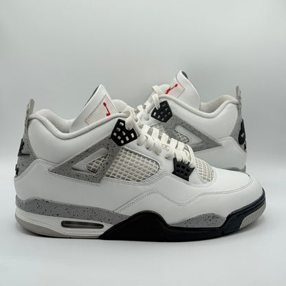 (USED) Jordan 4 White Cement Size 11.5