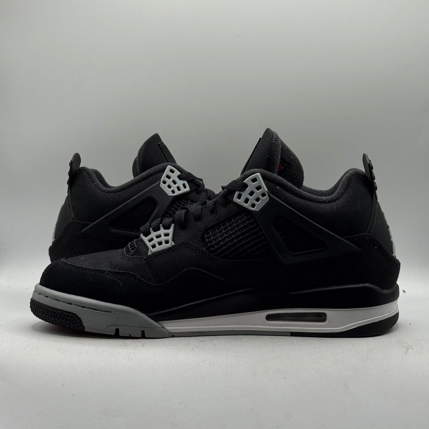 (Used) Jordan 4 Black Canvas Size 11