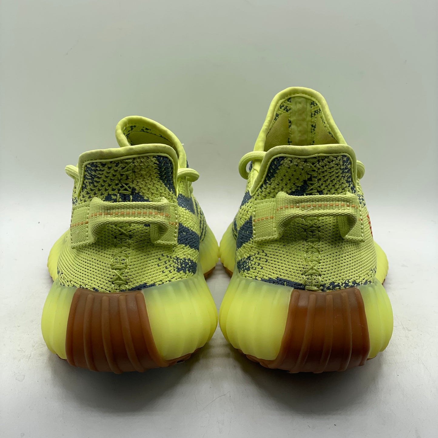 (USED) Adidas Yeezy 350 V2 Semi Frozen Yellow Size 7.5