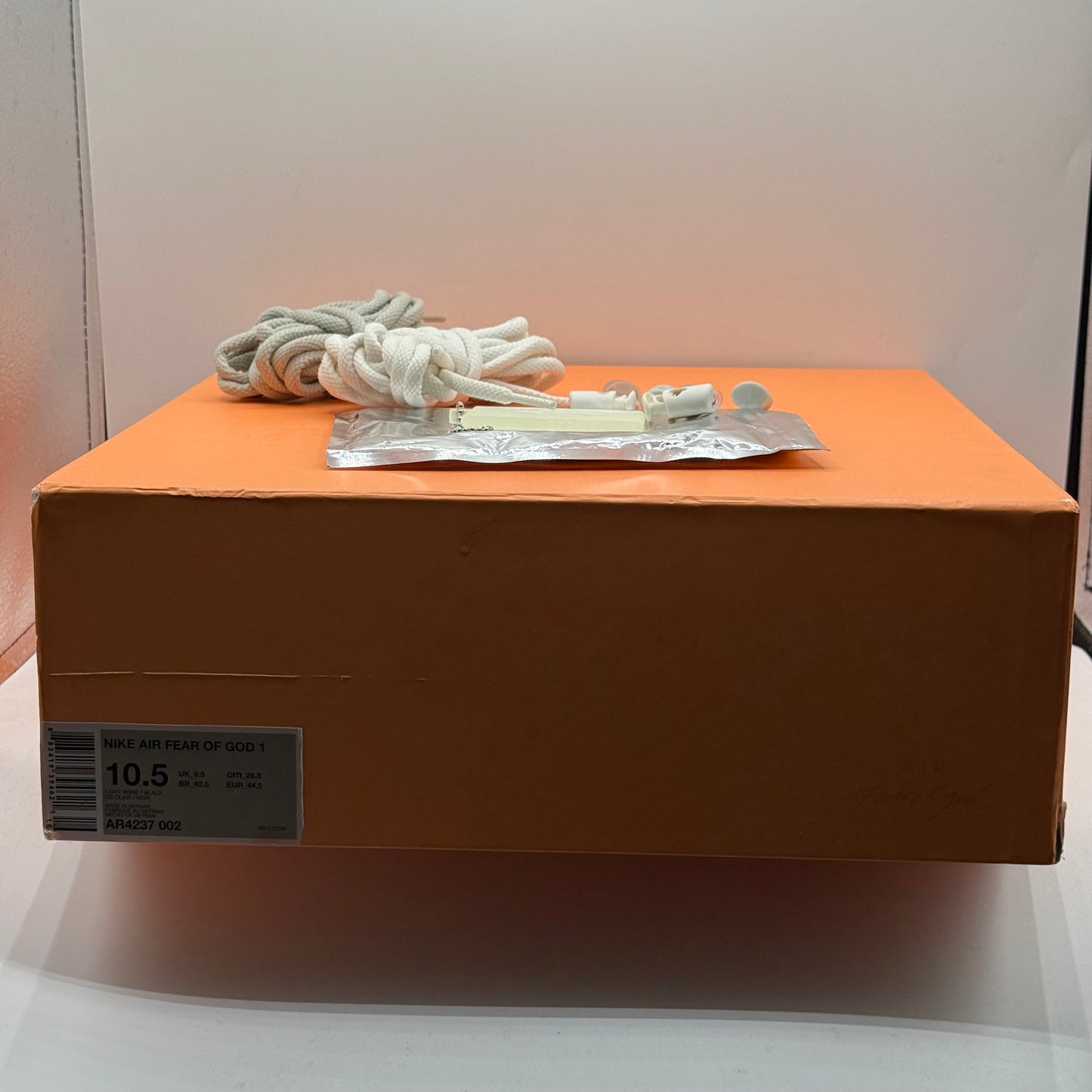 (Used) Nike Air Fear Of God 1 Light Bone Size 10.5