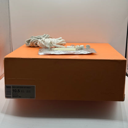 (Used) Nike Air Fear Of God 1 Light Bone Size 10.5