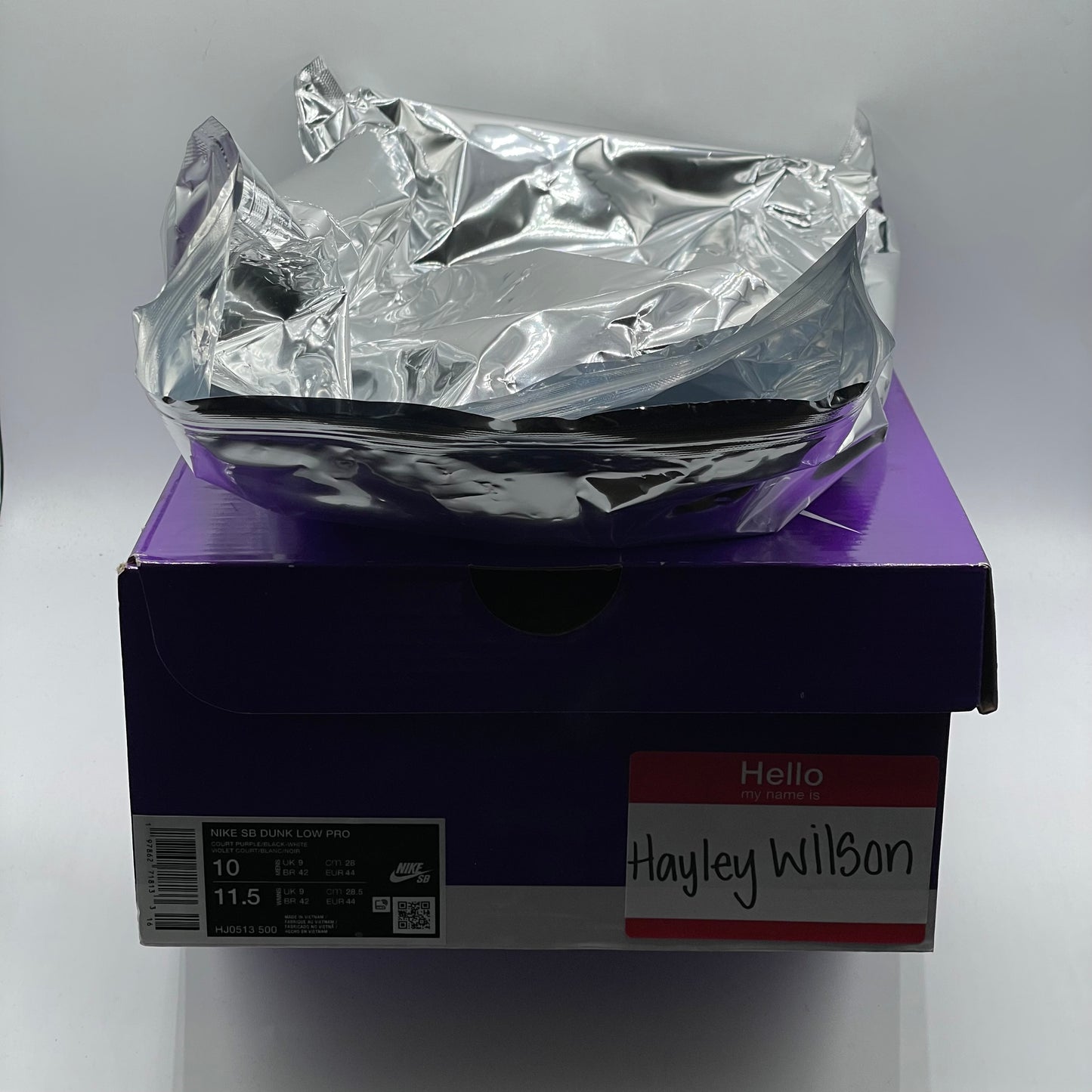 (Used) Nike SB Dunk Hayley Wilson Size 10