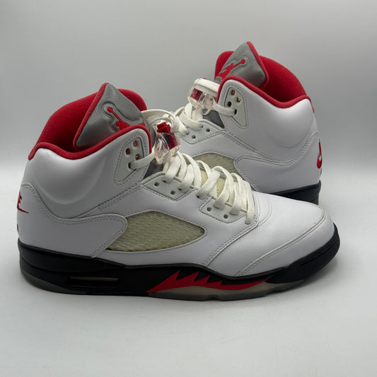 (USED) Jordan 5 Fire Red Size 10