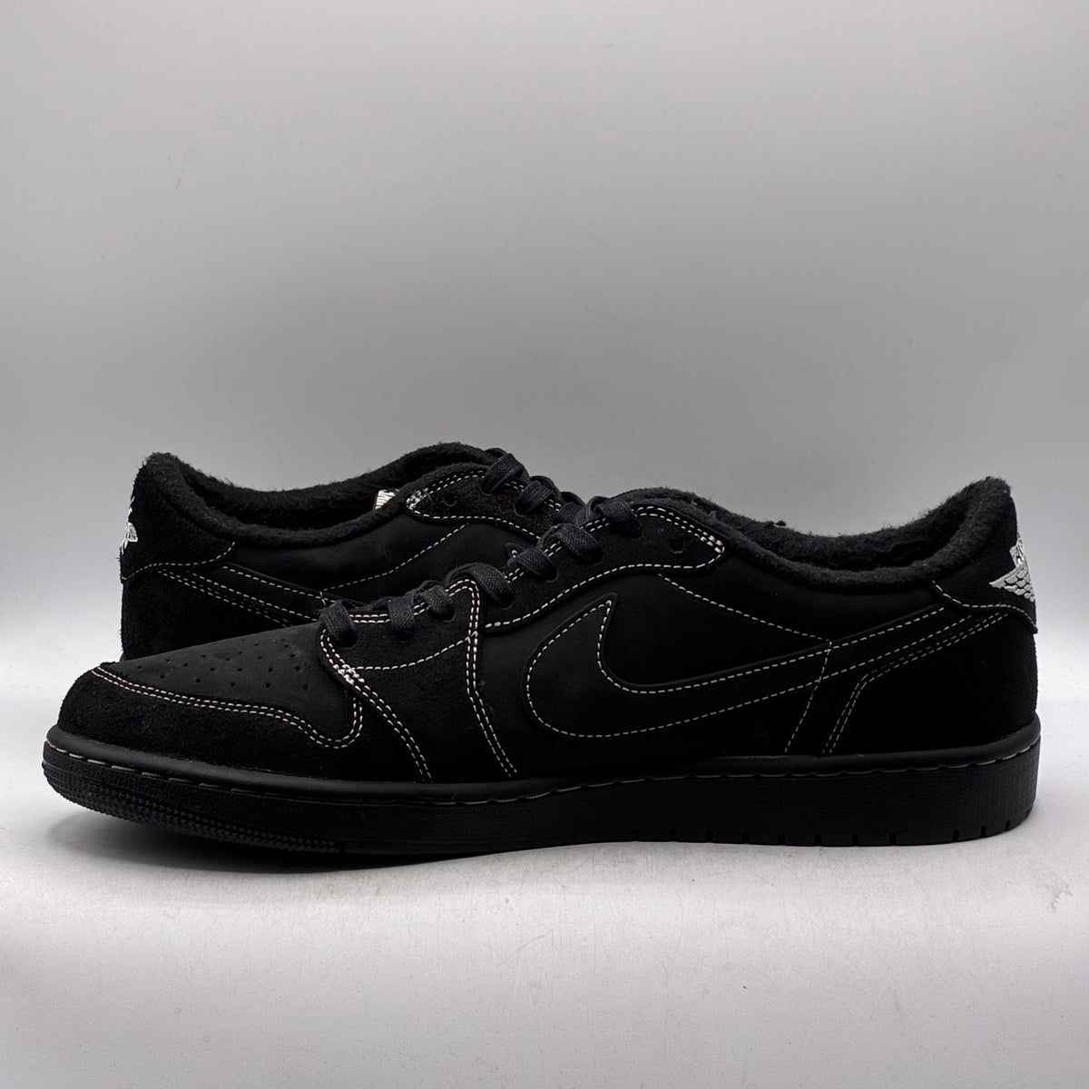 (USED) Jordan 1 Low Travis Scott Black Phantom Size 13