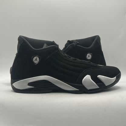 (USED NO BOX) Jordan 14 Black White Size 12