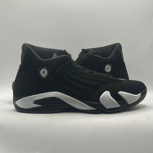 (USED NO BOX) Jordan 14 Black White Size 12