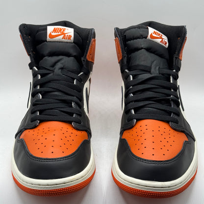(USED) NO BOX Jordan 1 High Shattered Backboard Size 13