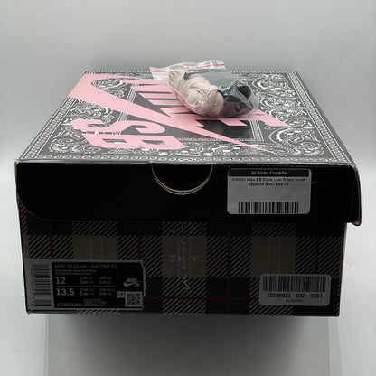 (USED) Nike SB Dunk Low Travis Scott (Special Box) Size 12