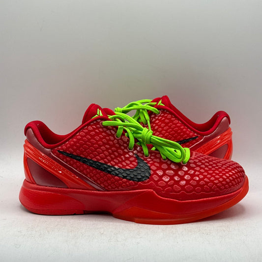 (Used) Nike Kobe 6 Reverse Grinch Size 6Y