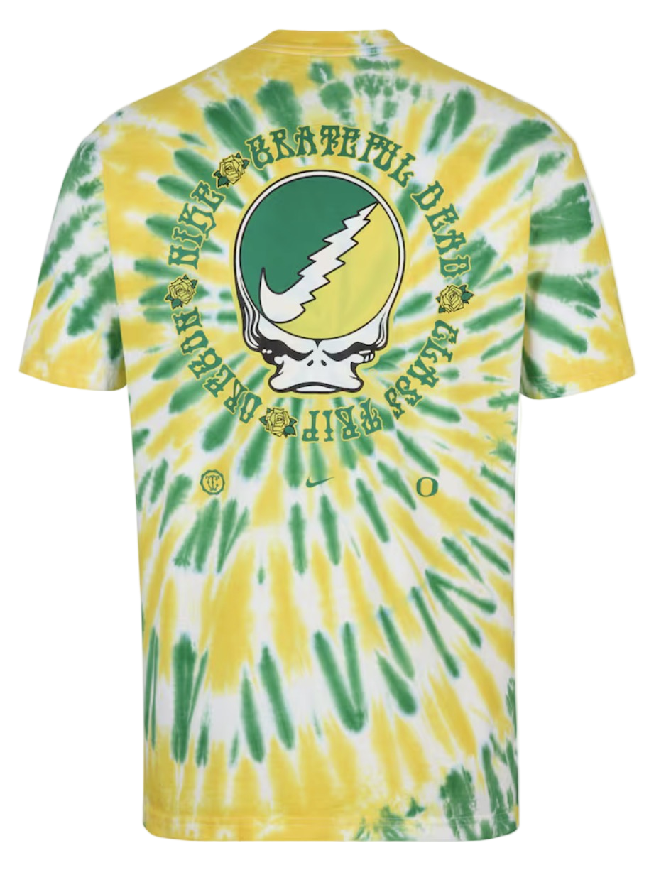 Nike Oregon Ducks Gratefrul Dead Tie Dye SYF Tee