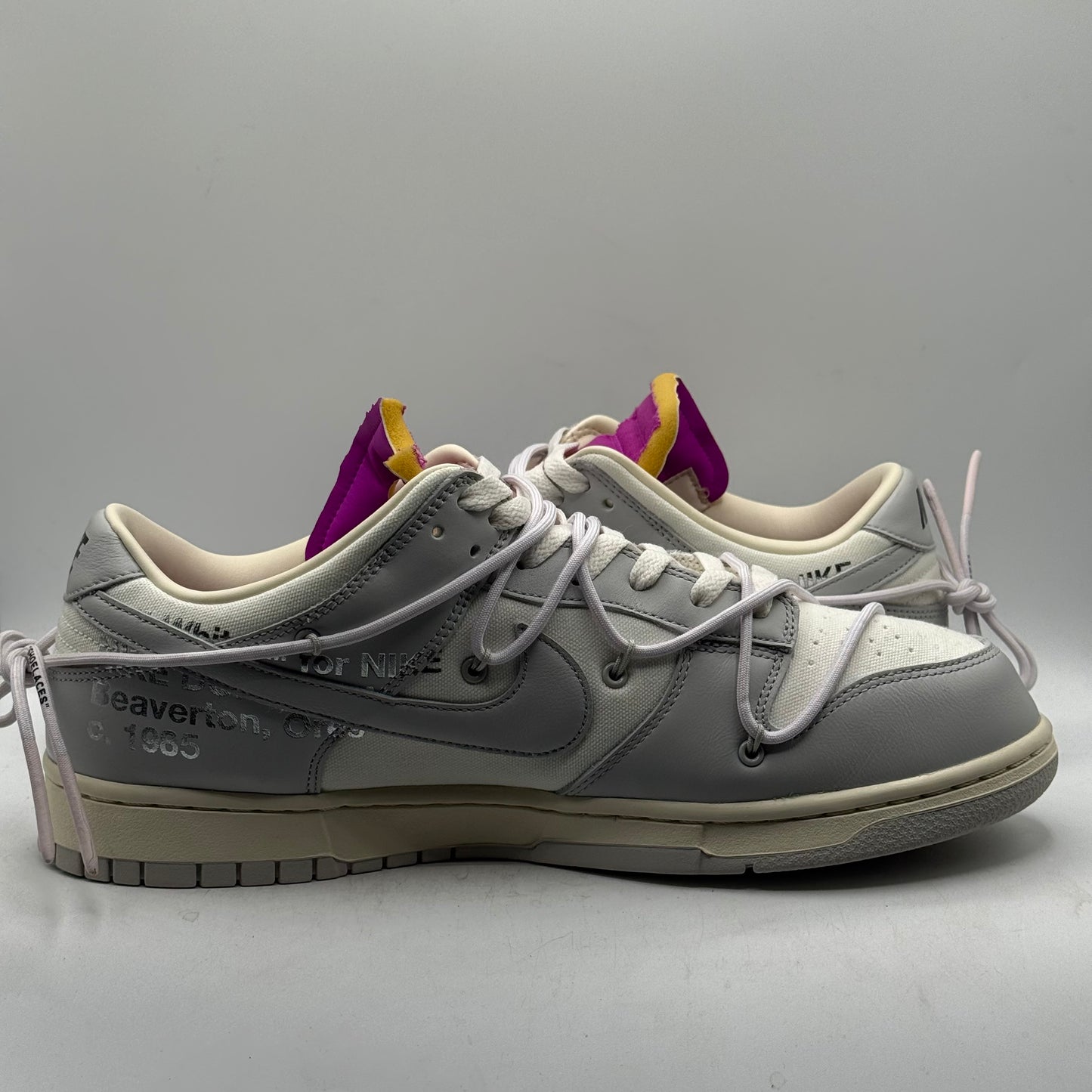 (Used Replacement Box) Nike Dunk Off-White Lot 3 Size 13