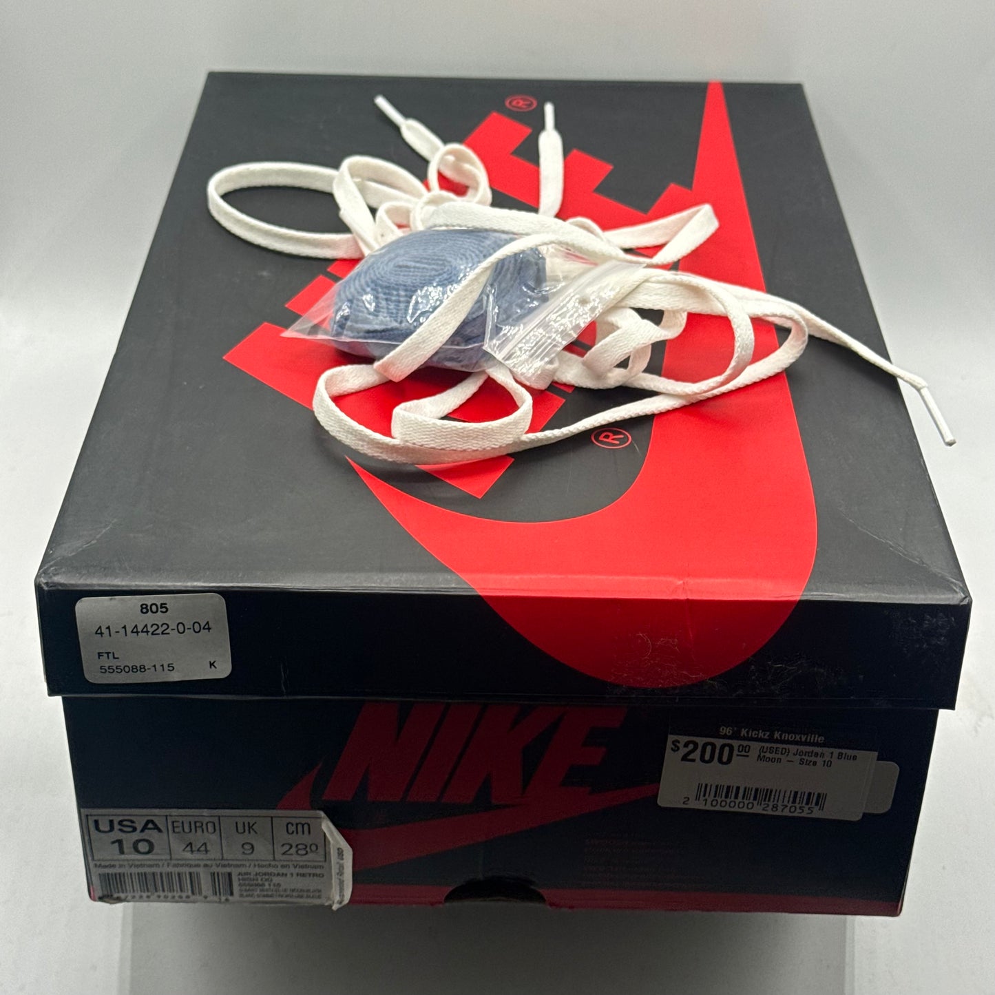 (Used) Jordan 1 High Blue Moon Size 10