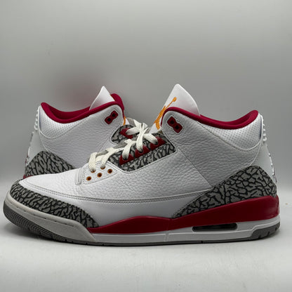 (Used) Jordan 3 Cardinal Size 13