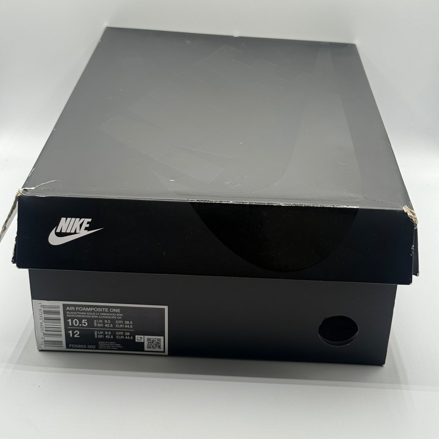 (USED) Nike Air Foamposite Light Orewood Brown Size 10.5