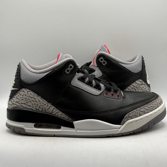 (Used) Jordan 3 Black Cement Size 12