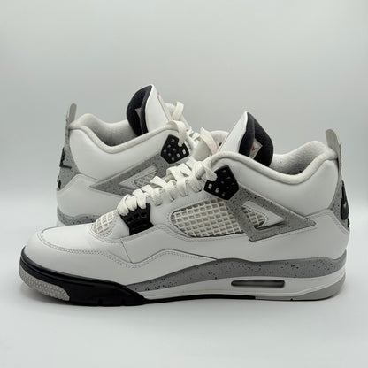 (USED) Jordan 4 White Cement Size 11.5