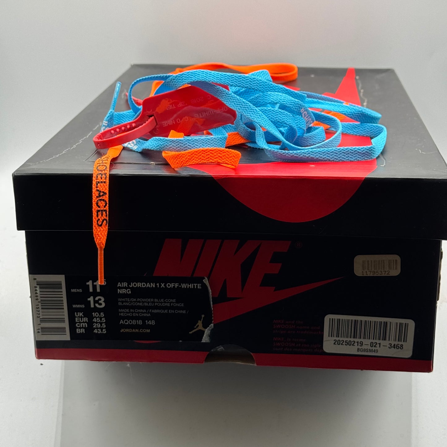 (USED) Jordan 1 High OFF-WHITE UNC Size 11.5