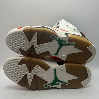 (USED) Jordan 6 Gatorade Like Mike White Size 9.5