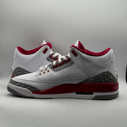 (USED) Jordan 3 Cardinal Size 13