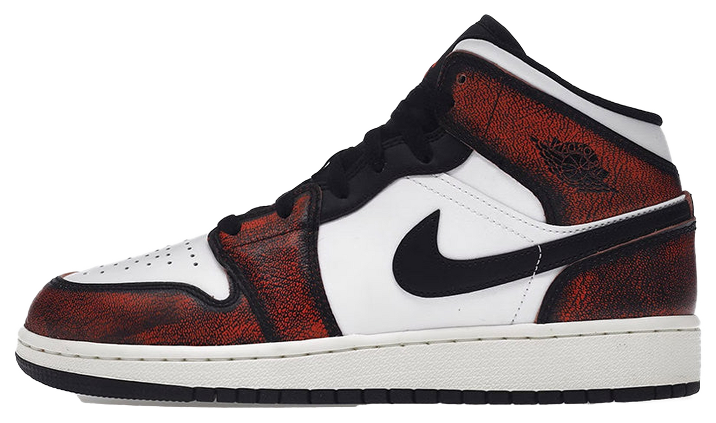 Jordan 1 Mid Wear-Away Chicago (TD)