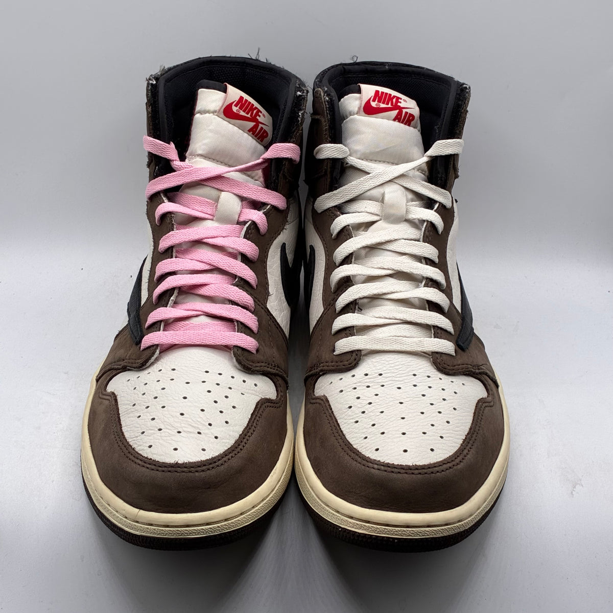 (USED NO BOX) Jordan 1 High Travis Scott Mocha Size 14
