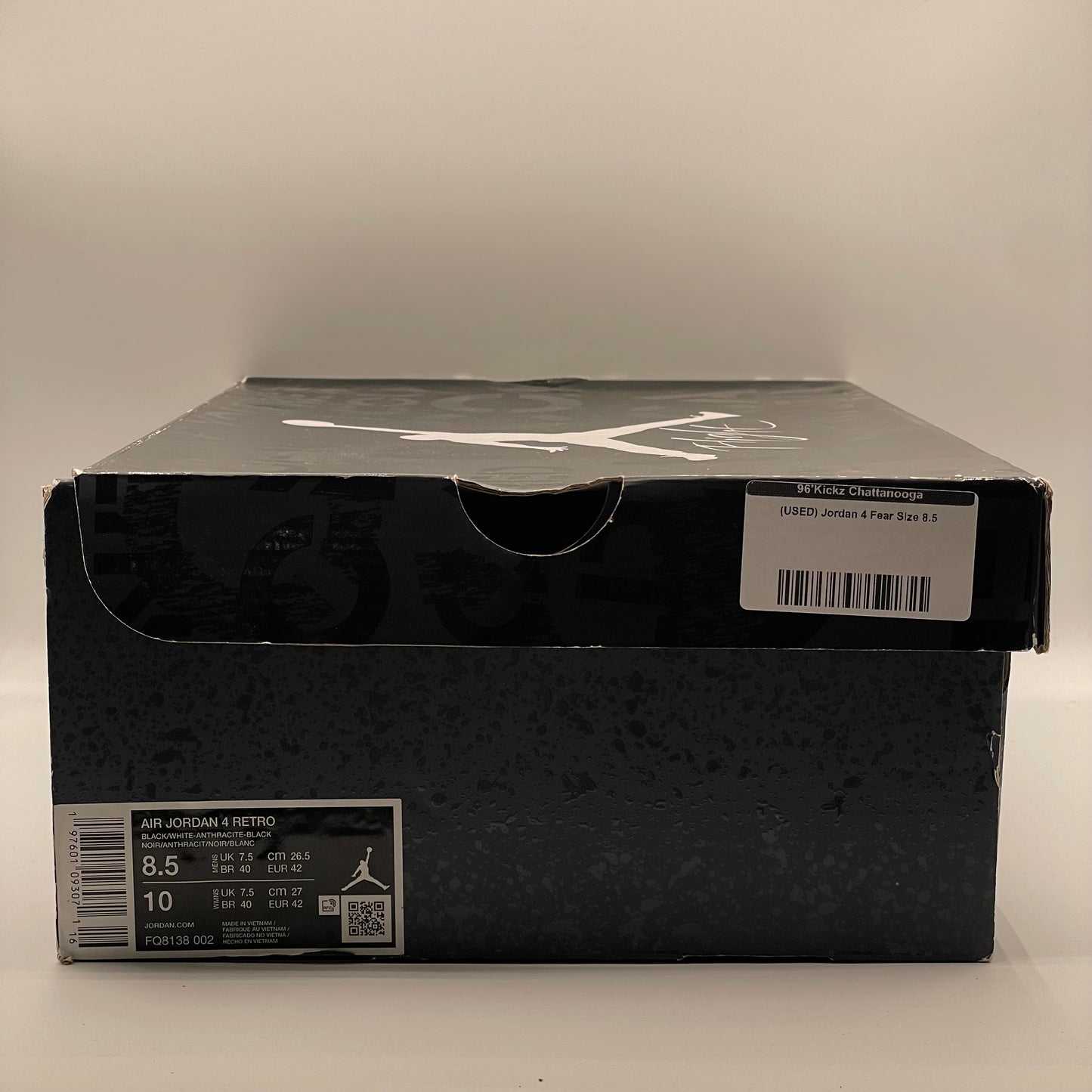 (USED) Jordan 4 Fear Size 8.5