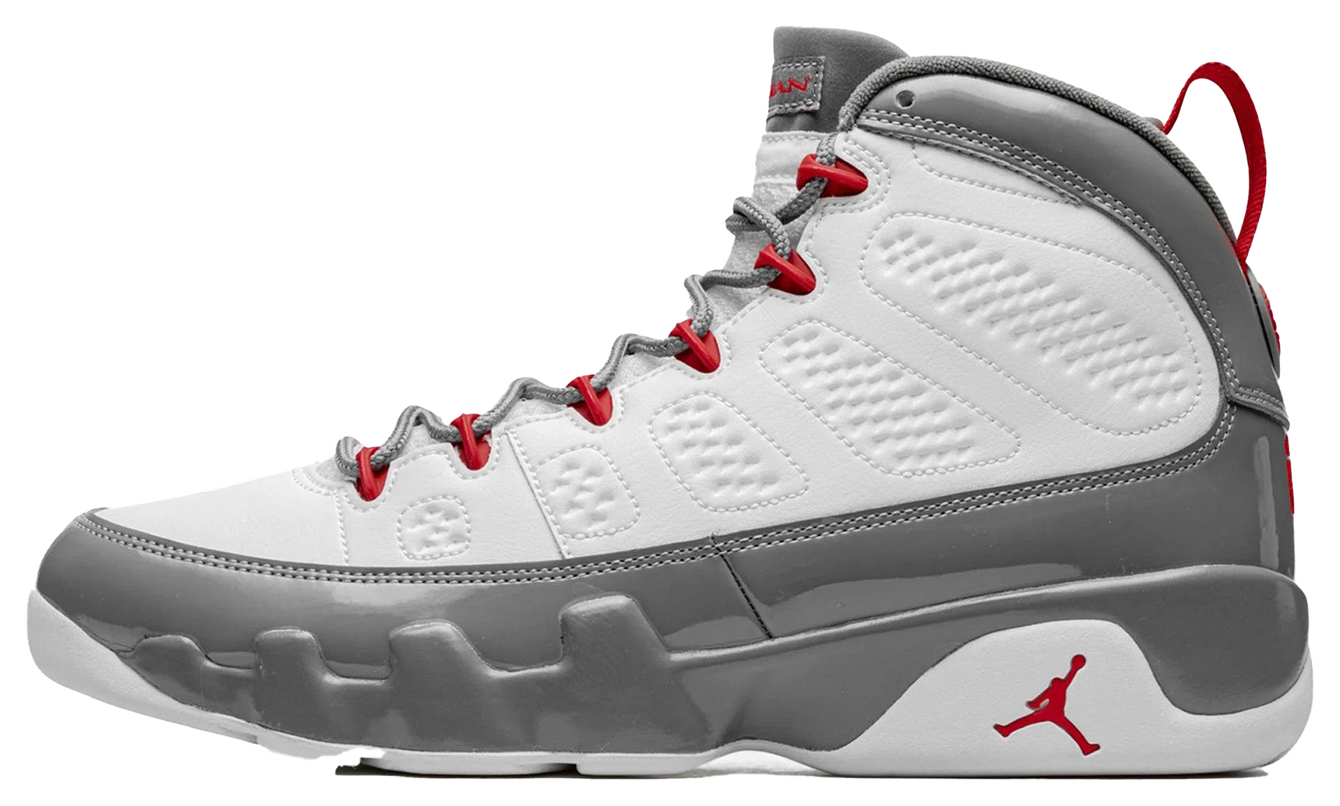 Jordan 9 Fire Red – 96' Kickz