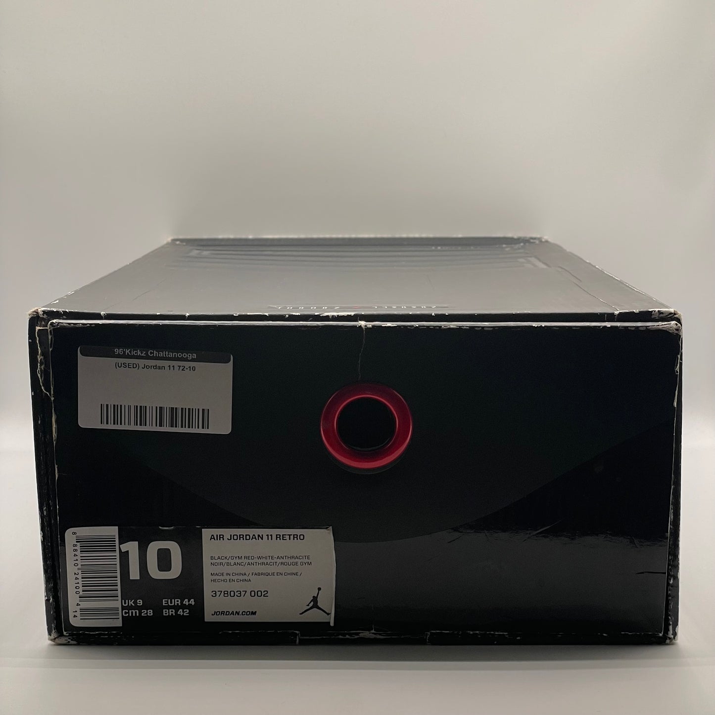 (USED) Jordan 11 72-10 Size 10