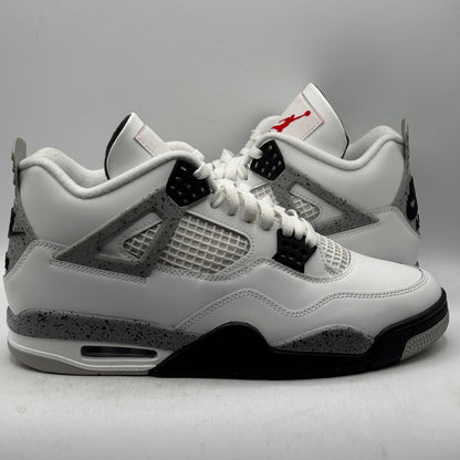 (Worn 1x) Jordan 4 White cement size 10.5