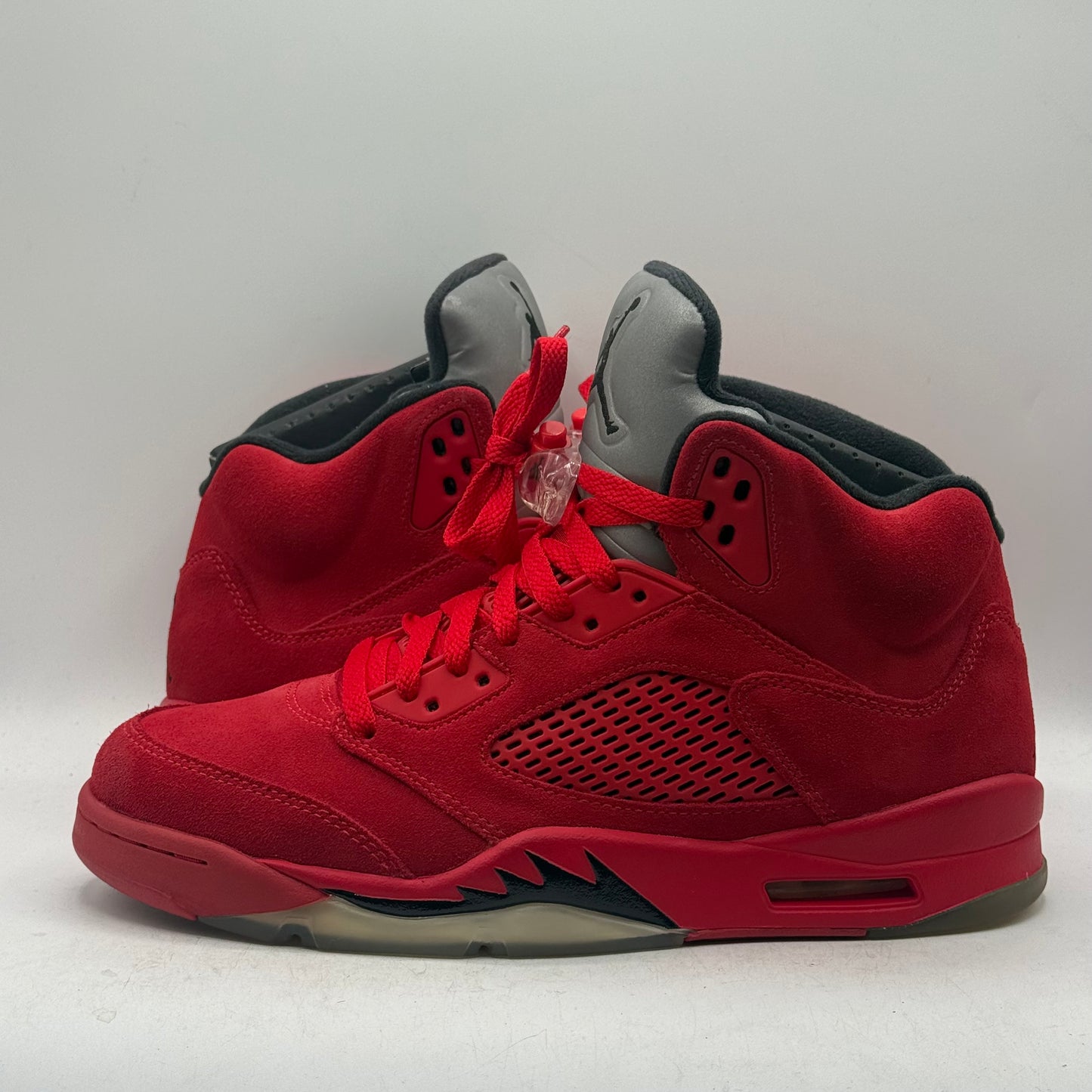 (Used) Jordan 5 Red Suede Size 9